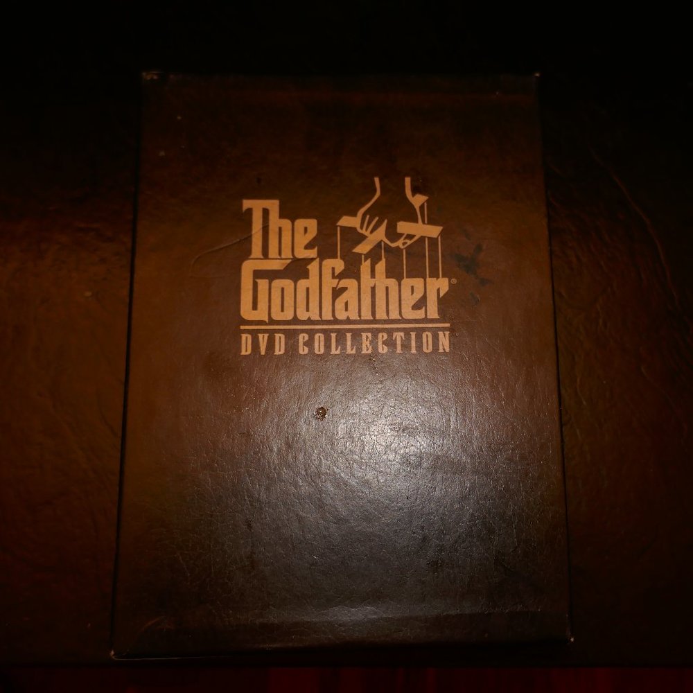 THE GODFATHER DVD COLLECTION 5 DVD SET GODFATHER 1 2 3 AL PACINO BRANDO DINERO